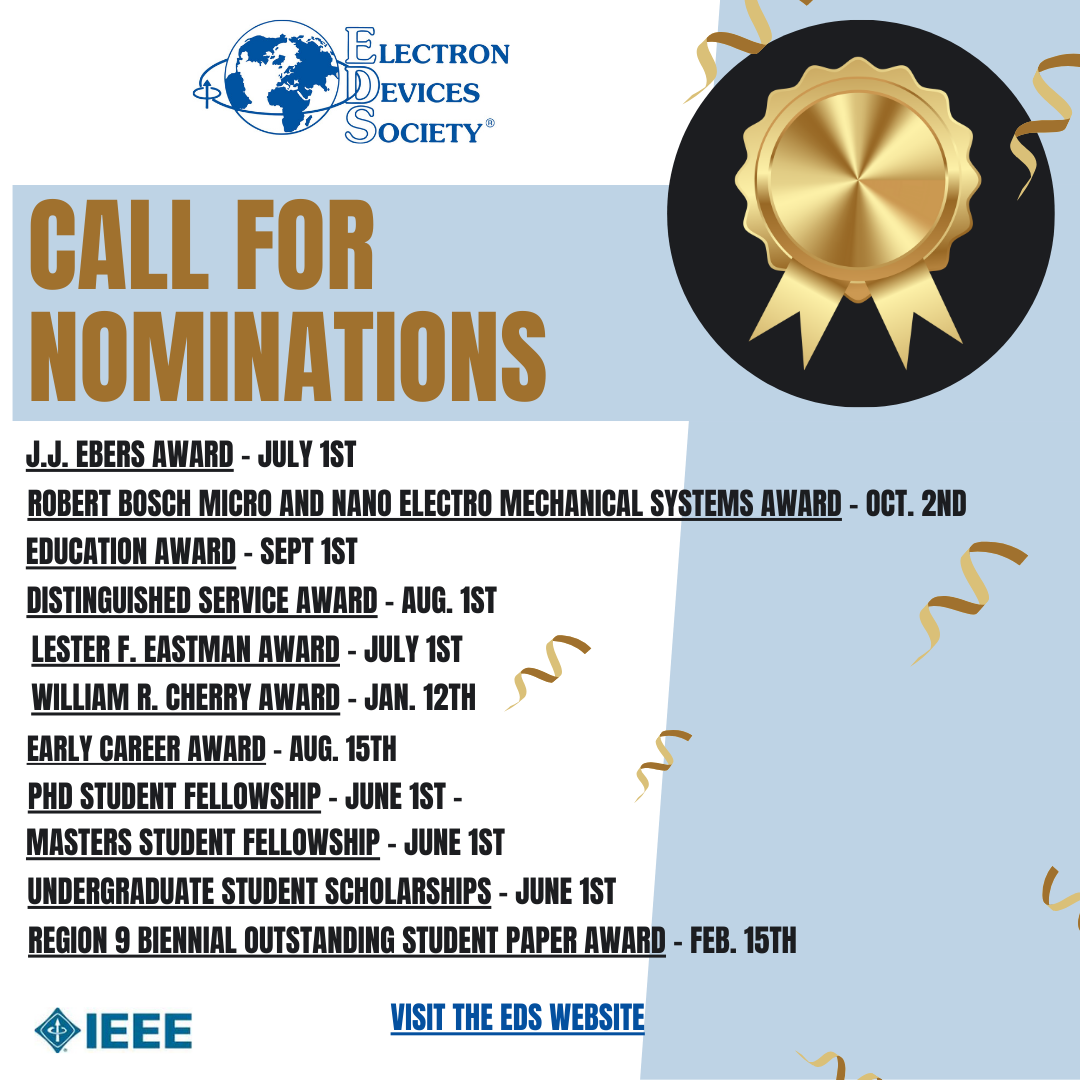 2024 EDS Award Call For Nominations