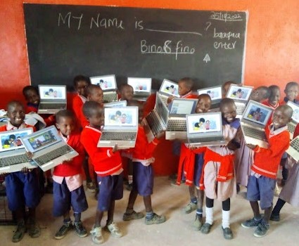 Students at Empash School in Kenya